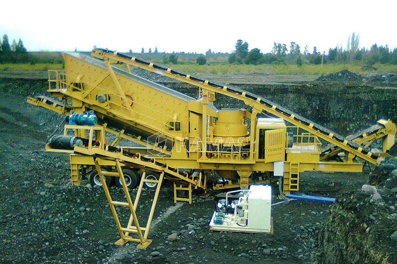 Chile River Pebble Crushing Solution photo