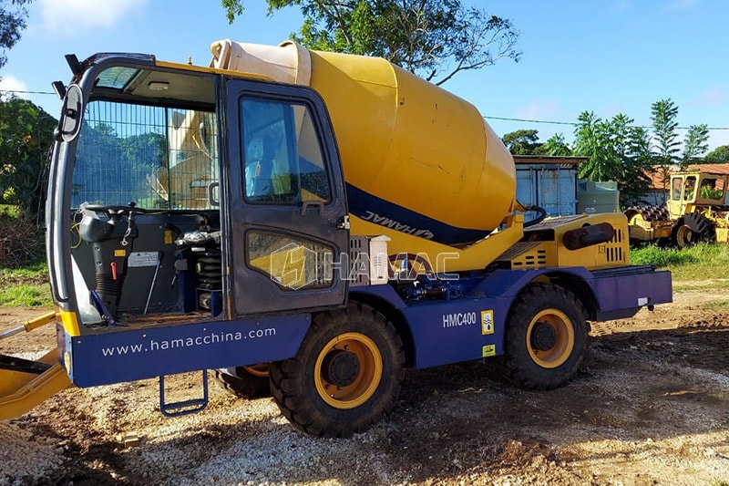 Self Loading Concrete Mixer Successfully Shipped to Nigeria photo