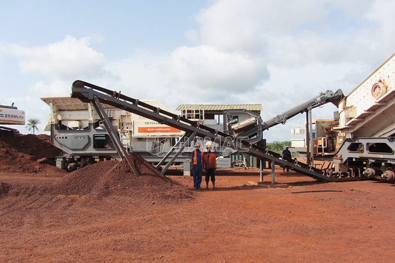Chile River Pebble Crushing Solution photo