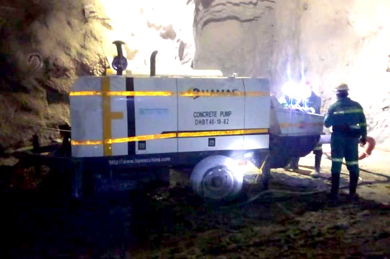 Concrete pump and the benefits photo