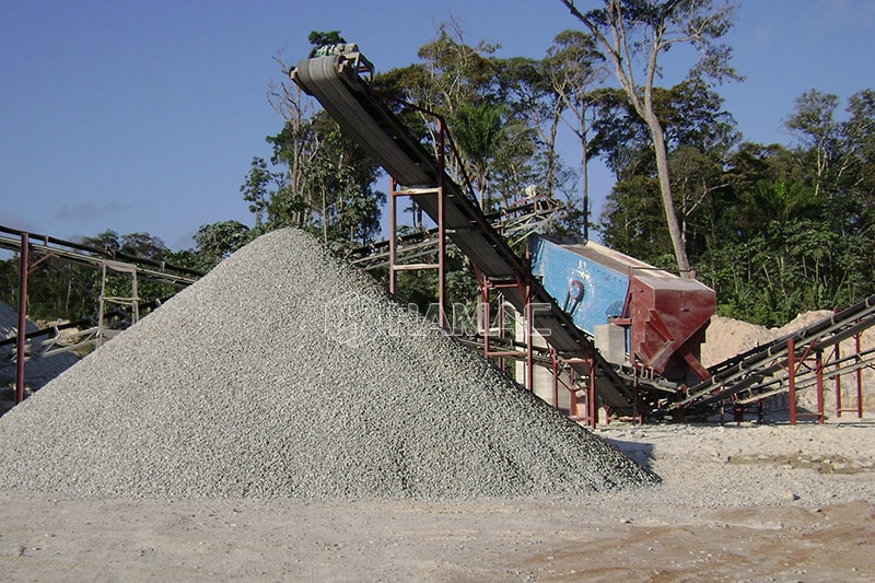 HAMAC Pavimentadora de encofrado deslizante exportada a construcción de carreteras de ring en Mauricio