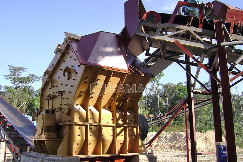 150-180tph stationary crushing and screening plant in Jamaica photo