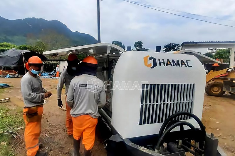 HAMAC concrete pump