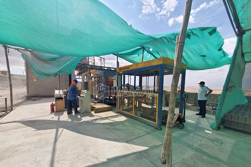 Concrete line pump
