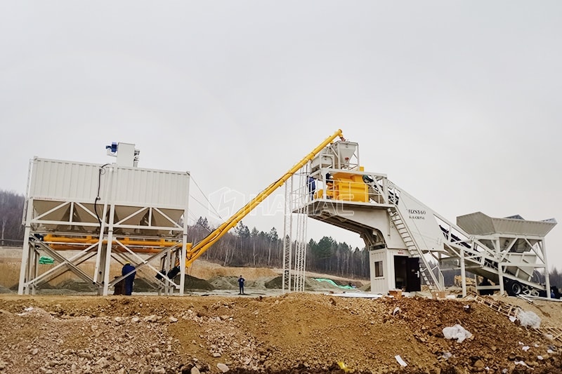 Concrete batching plant without mixer/ Dry Batching Plant