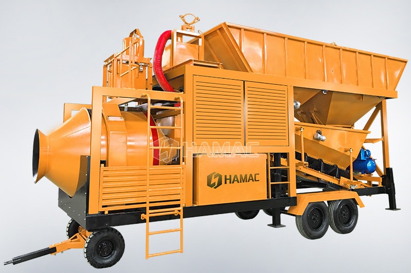 Portable Concrete Batching Plant photo
