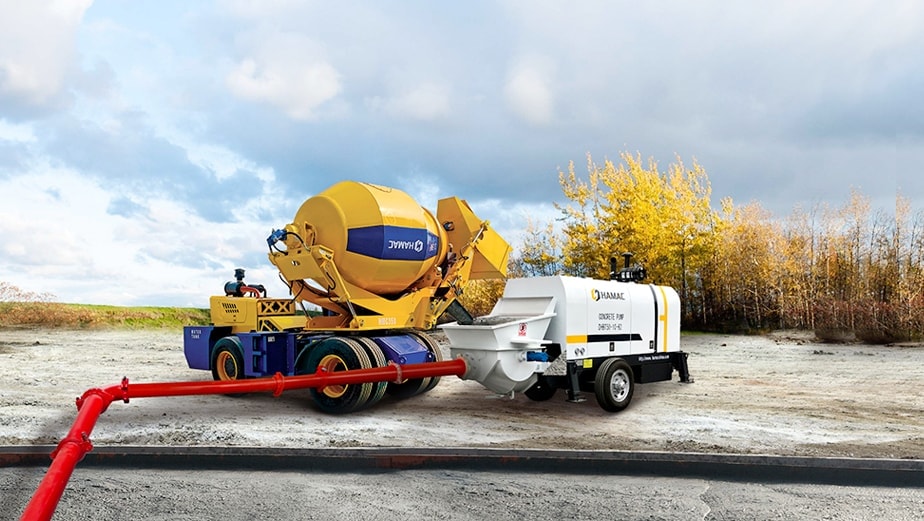 crawler hydraulic concrete placing boom