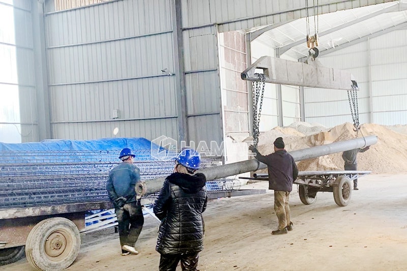 mobile concrete mixer