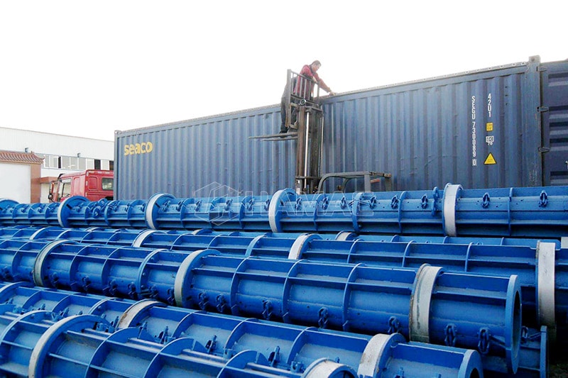 Concreto de producción en obra