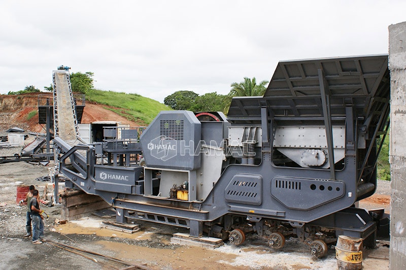 Mobile Crushing and Screening Plant photo