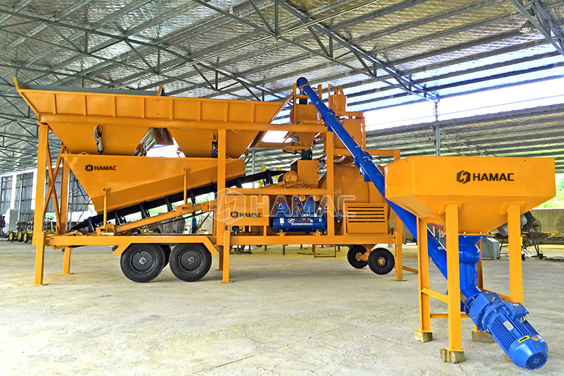 Portable Concrete Batching Plant photo