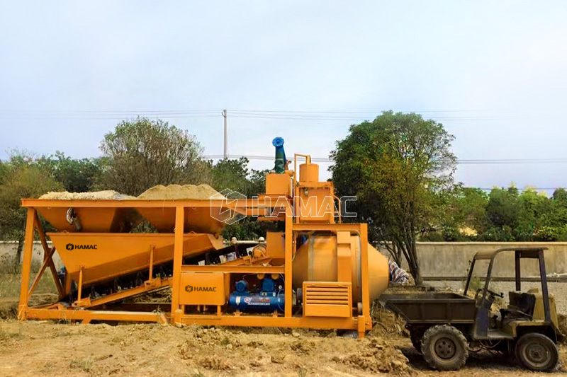 mobile concrete batching plant