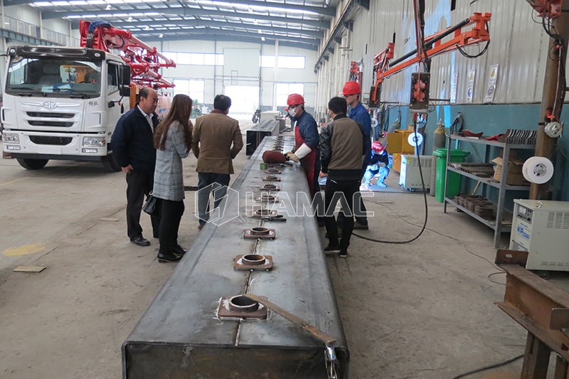 YHZS50 Mobile concrete batching plant in Australia