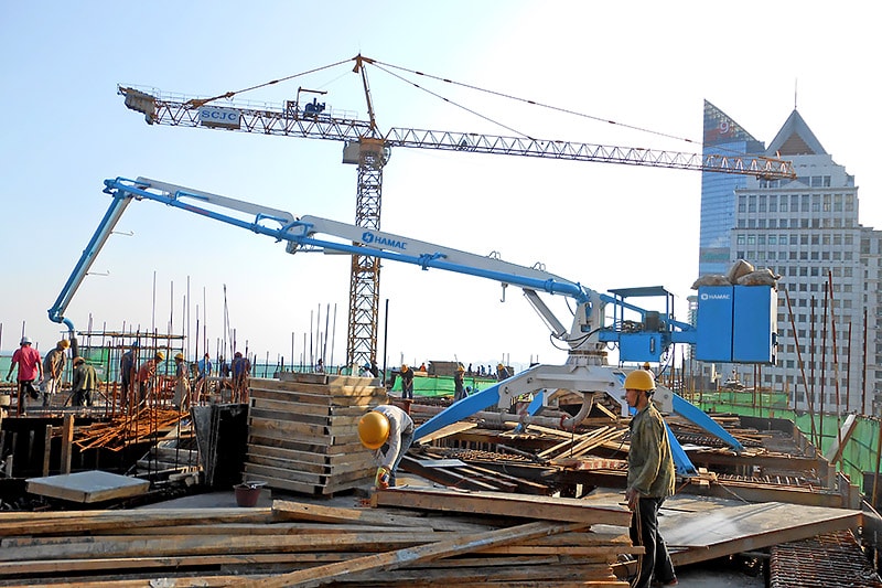 Spider Concrete Placing Boom photo