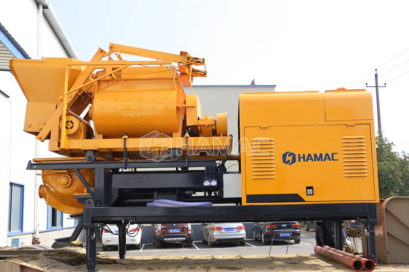 Concrete line pump