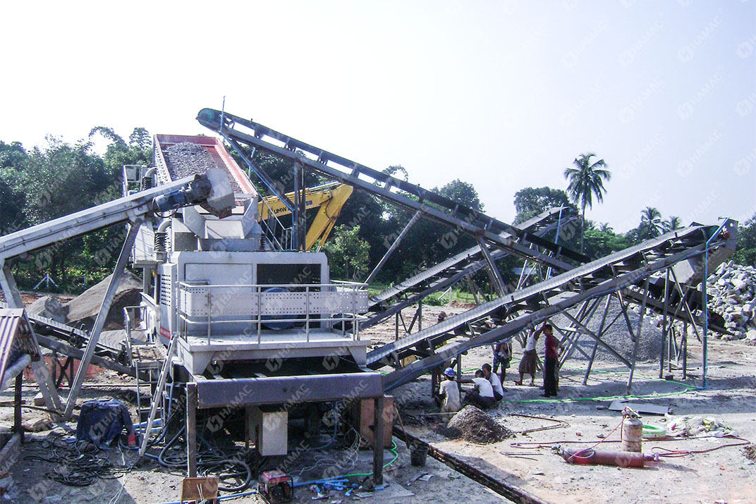 Mobile Cone Crusher Plant photo
