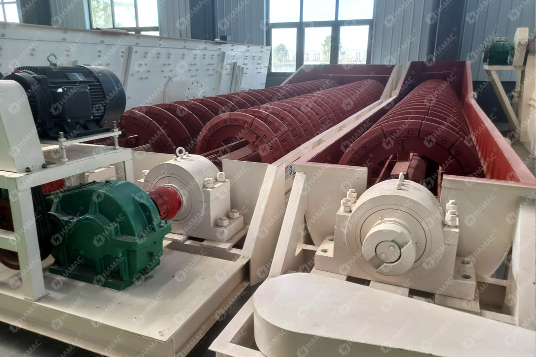 Screw type Sand Washing Machine photo