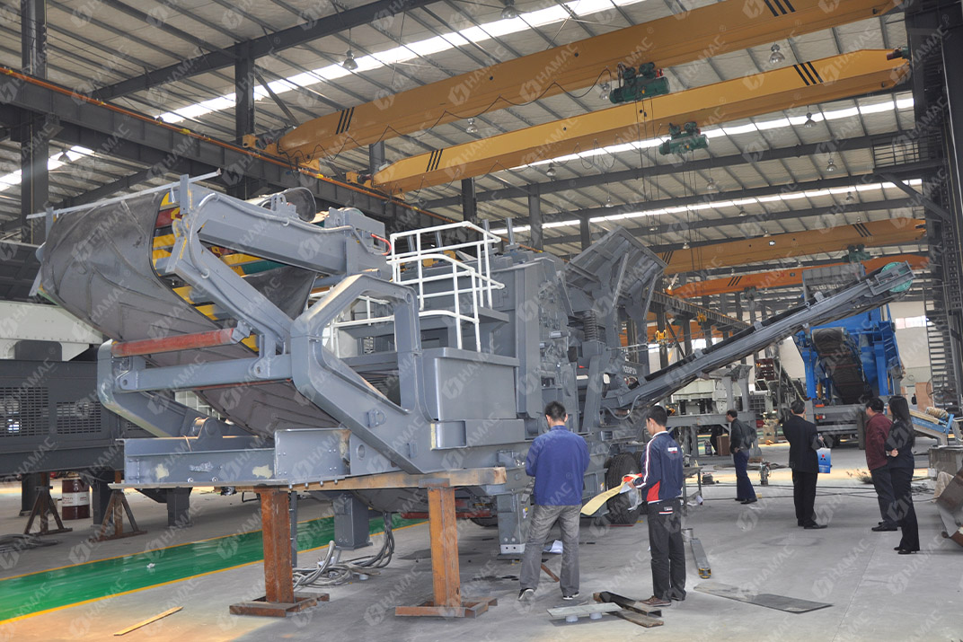Mobile Impact Crusher Plant photo