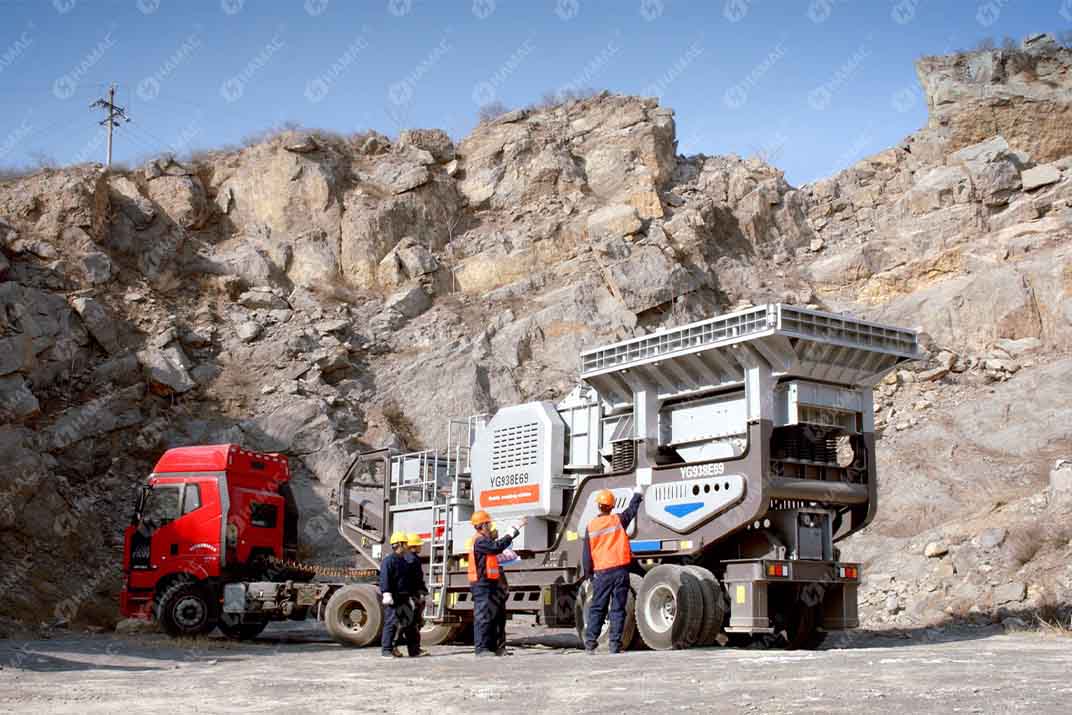 Mobile Jaw Crusher Plant photo