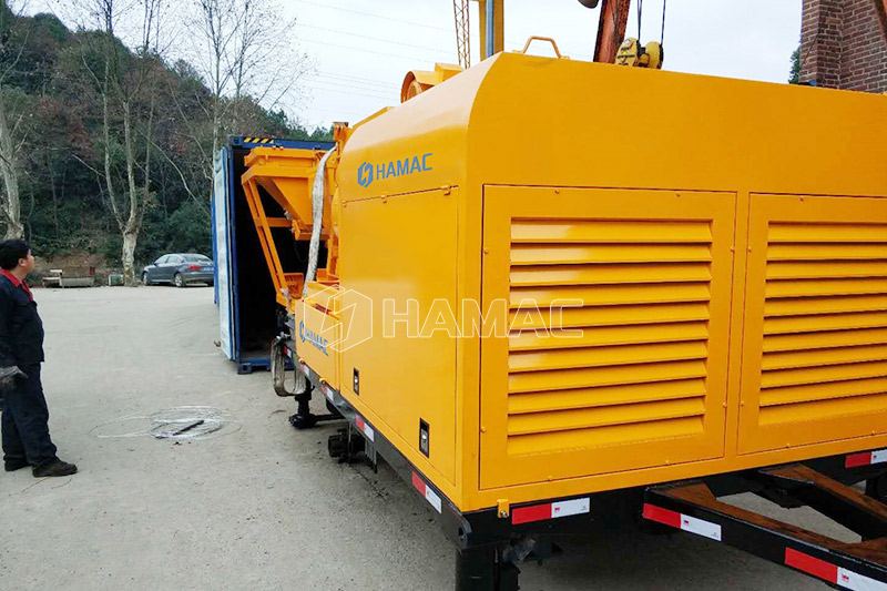 Trộn khô vữa dây chuyền sản xuất