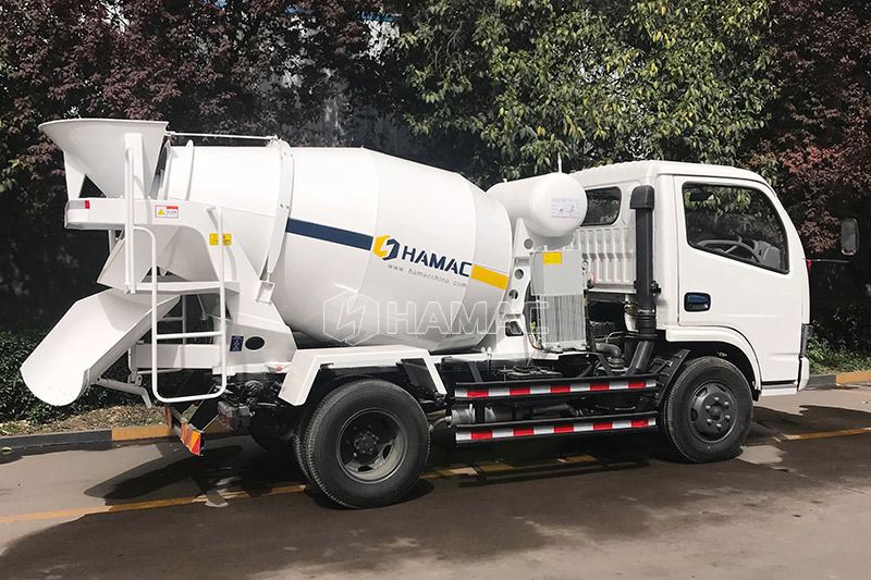 HZS50 trạm trộn bê tông tại Indonesia