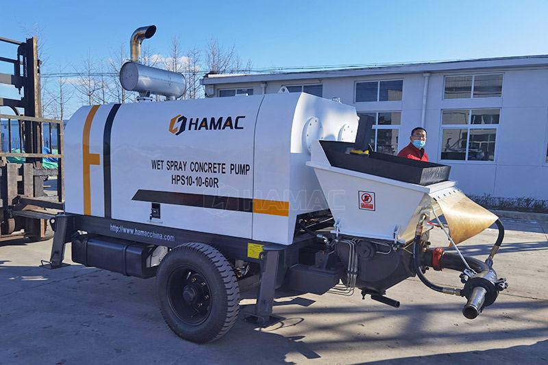 crawler hydraulic concrete placing boom
