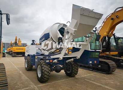 HZM35 Dry Concrete Batching Plant Shipped