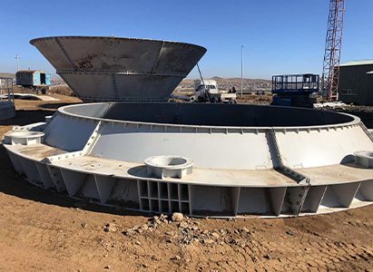 Dry Mortar Line Installation in Southern Africa