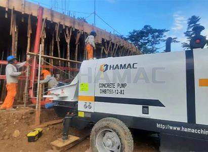 Tracked impact crusher plant was shipped to the crushing project