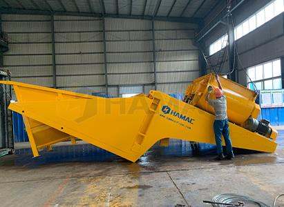 Tracked Concrete Pump