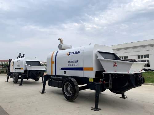 Concrete pump and the benefits photo