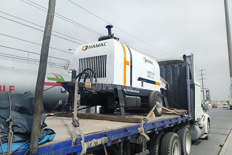 Crawler Concrete Boom Pump