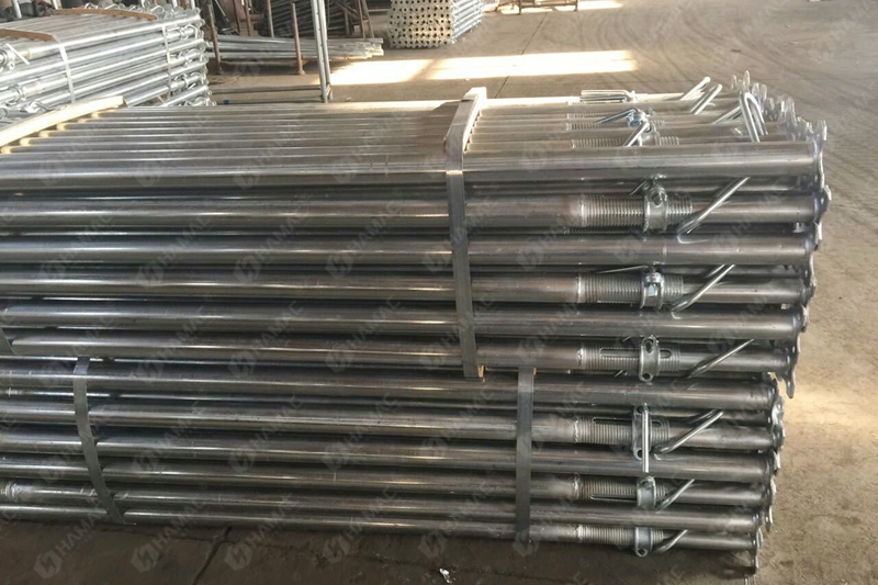 Steel Props Supplied to Cuba for Urban Construction photo