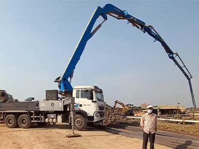 38m Truck Mounted Concrete Boom Pump photo