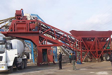 YHZS50 Mobile Batching Plant
