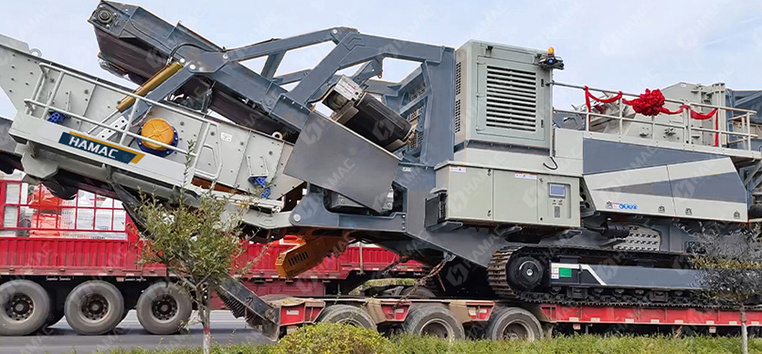 Tracked Impact Crusher Plant photo