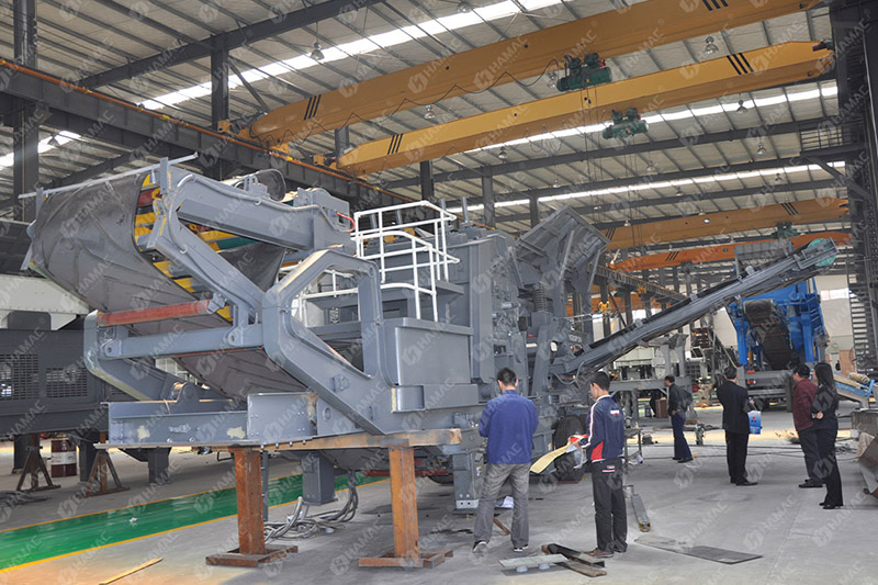 Mobile Impact Crusher Plant photo