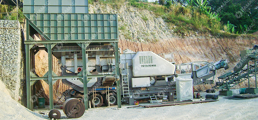 Mobile Jaw Crusher Plant photo