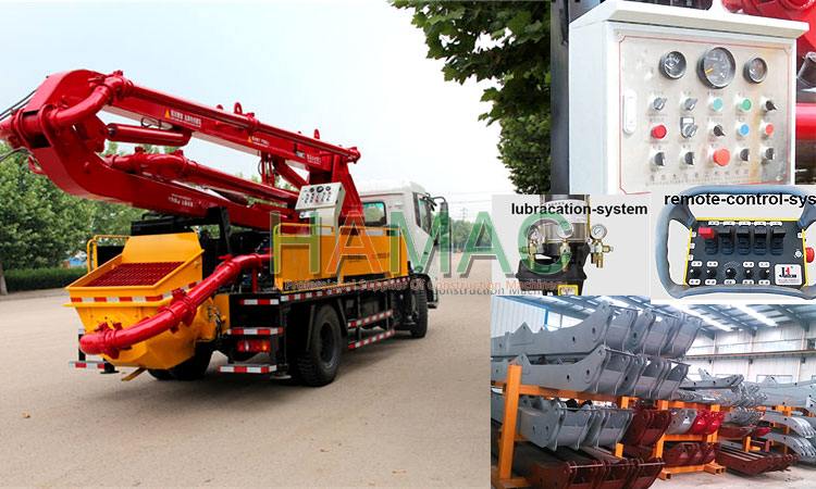 HMC5021 Truck Concrete Pump Boom photo