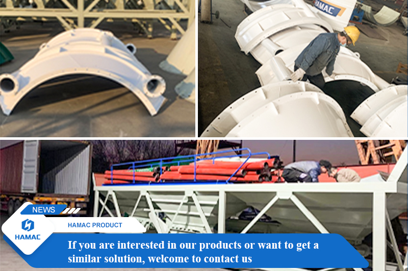 HAMAC Slipform Paver for Water Channel Construction