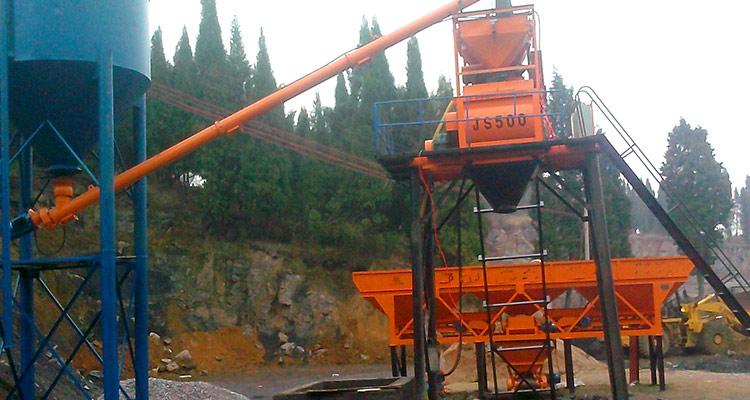 JS500 Concrete Mixer photo