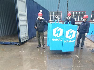 crawler hydraulic concrete placing boom