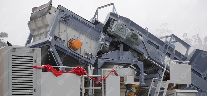 Tracked Cone Crusher Plant photo