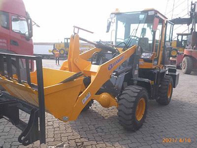 Diesel concrete mixer pump