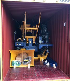 HMC350 self loading concrete mixer in Papua New Guinea