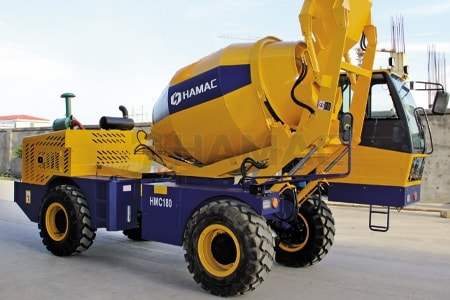 concrete pump car