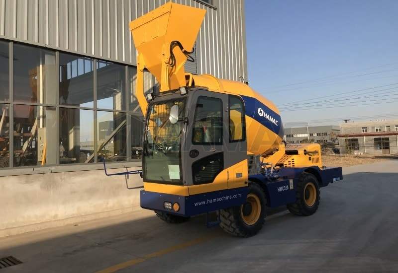 HGY15 spider concrete placing boom in Slovakia