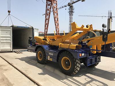 Concrete line pump