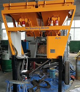 HZS50 Concrete Batching Plant photo