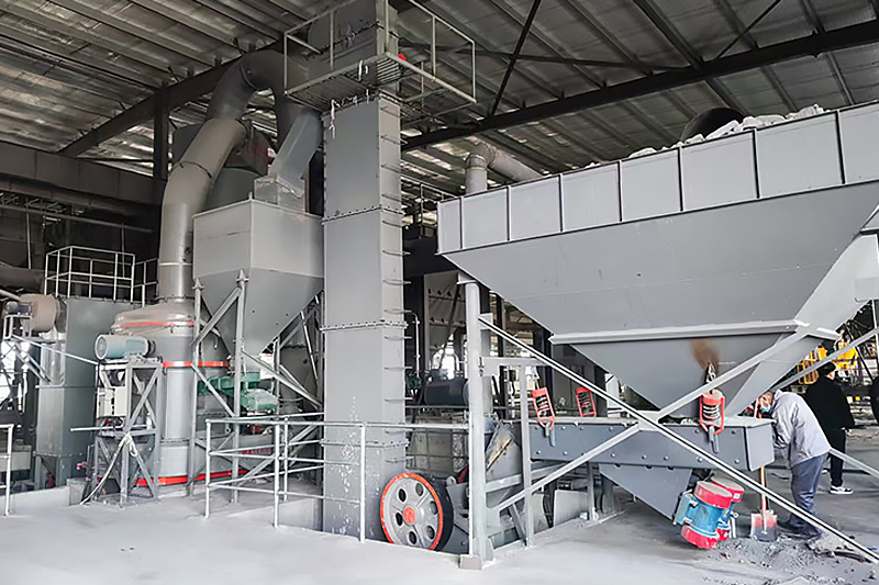 Tanzania 20T/H Limestone Crushing and Grinding Plant photo